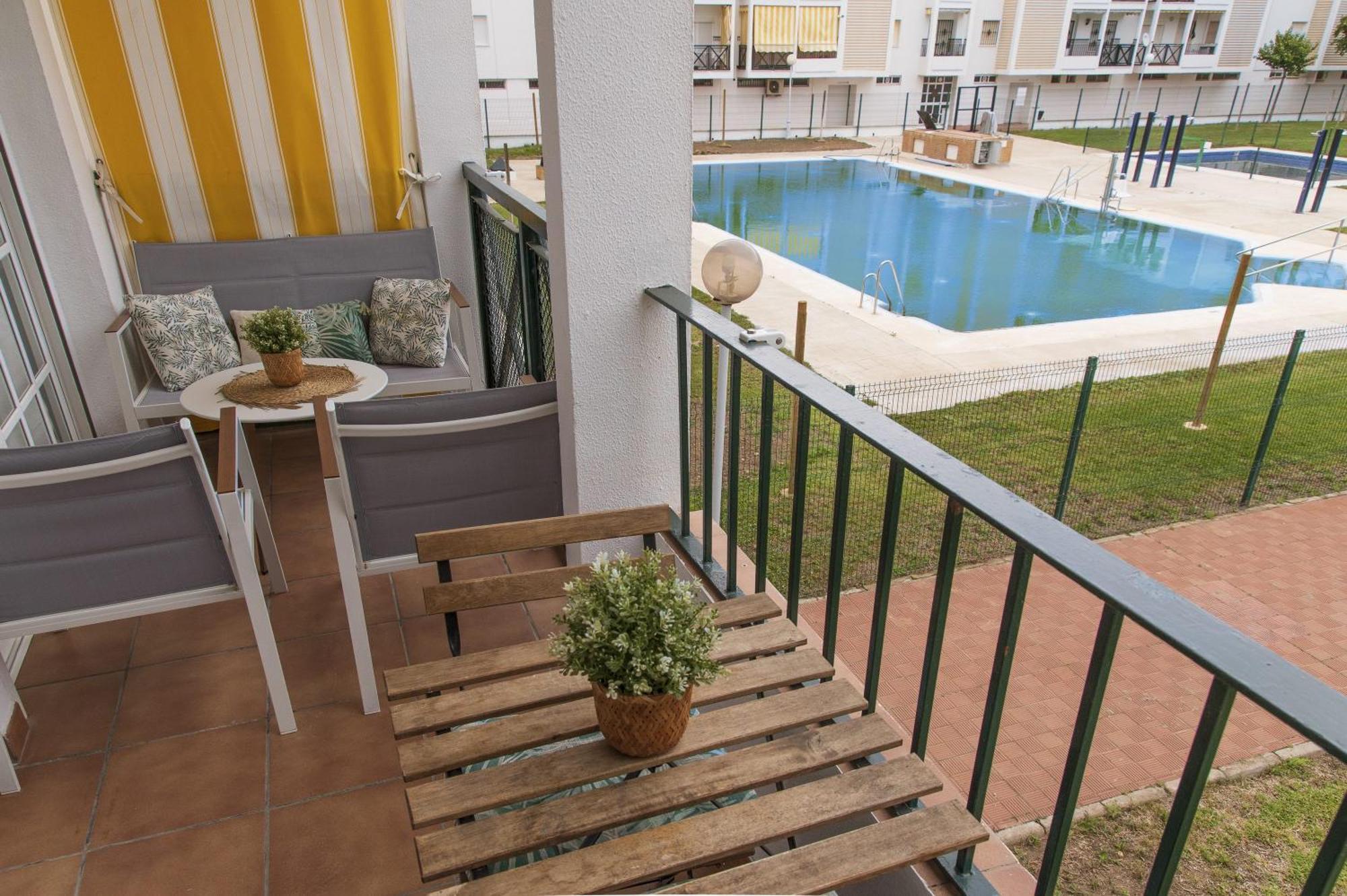 Apartamento Playas De Huelva El Portil Eksteriør billede